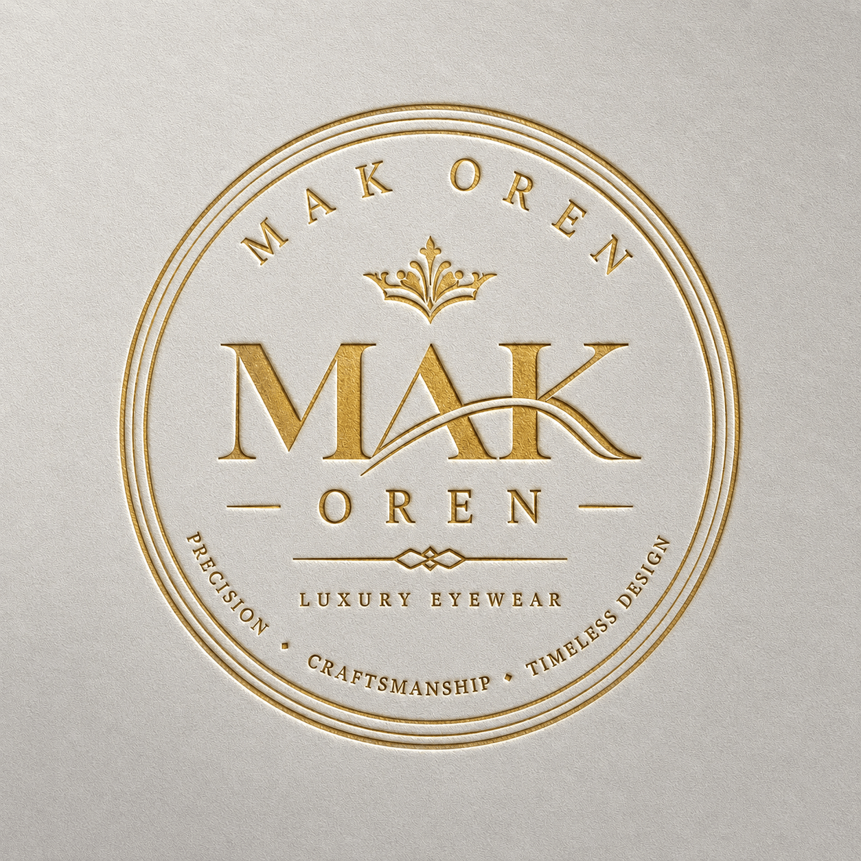 MAK Magistic 24K gold-plated eyewear