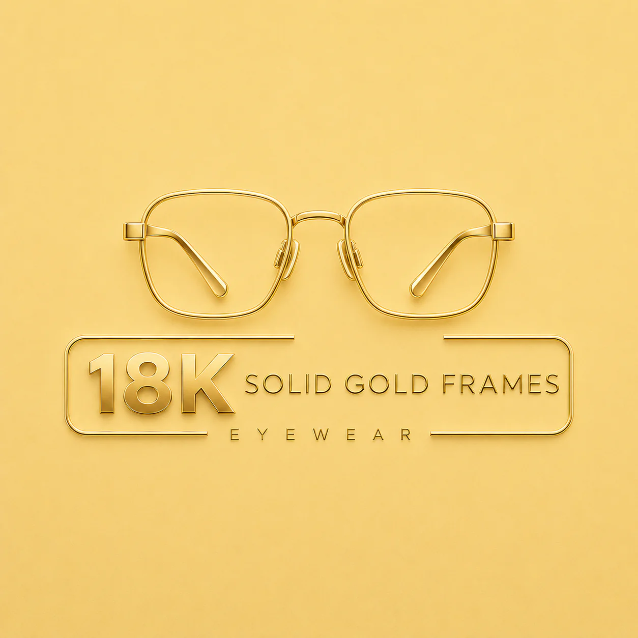 MAK Magistic 24K gold-plated eyewear