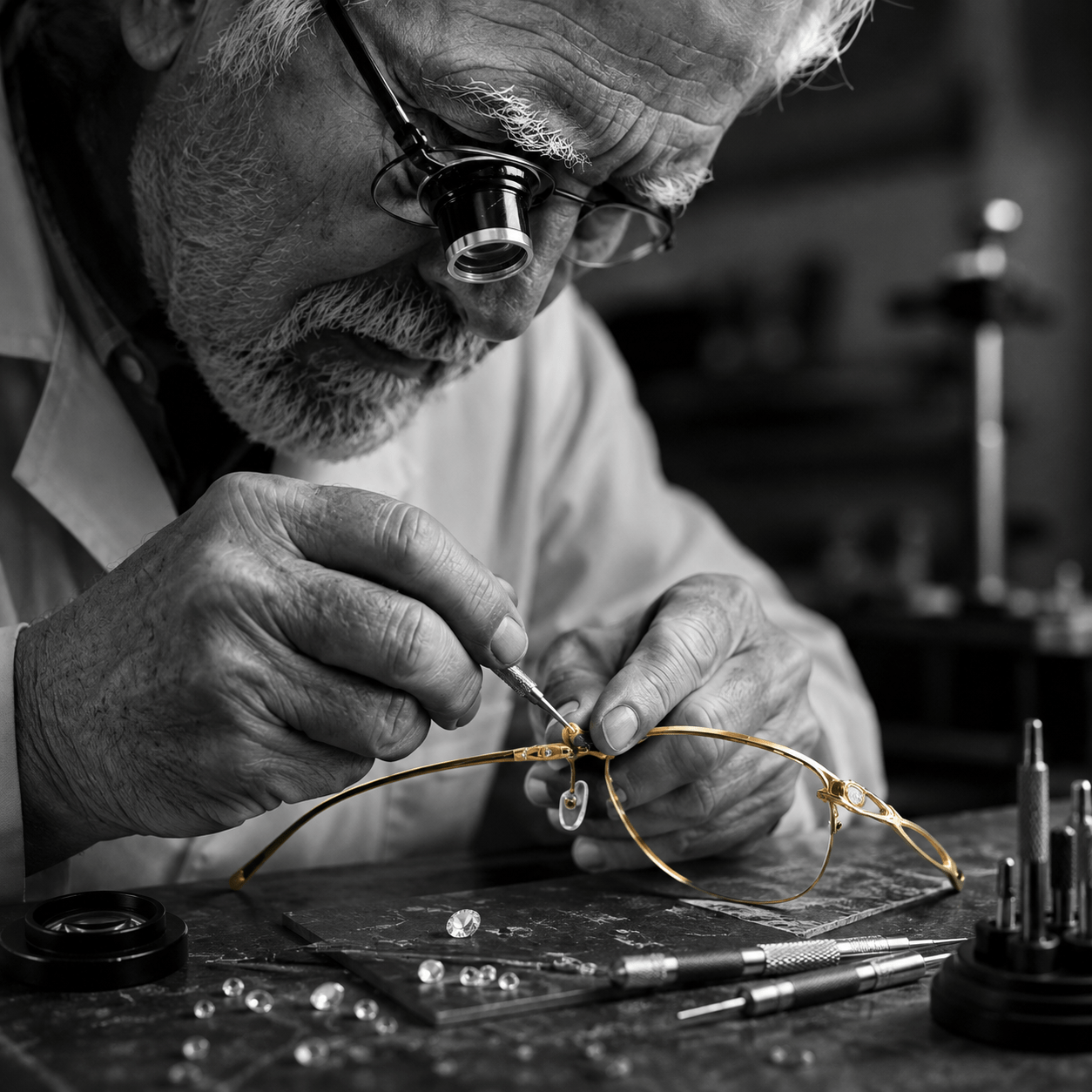 MAK Magistic 24K gold-plated eyewear