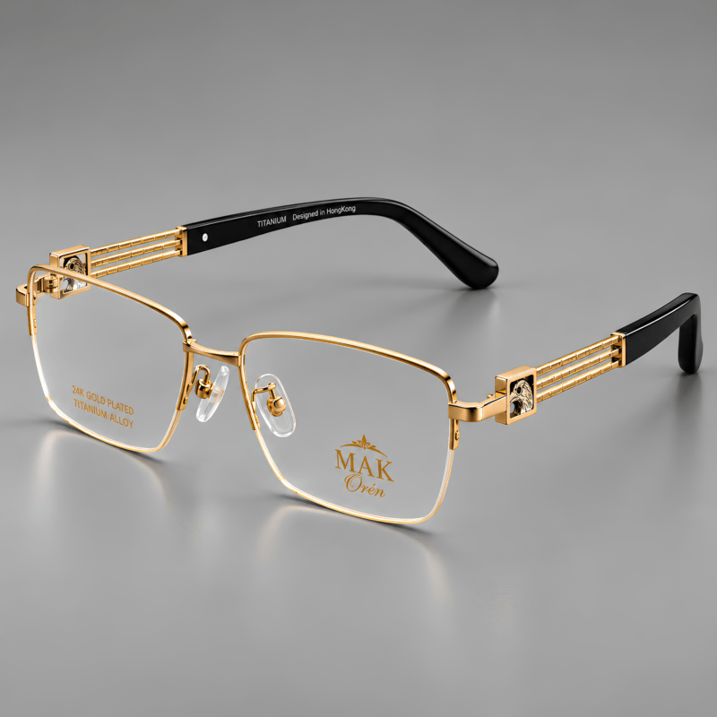 24K Gold-Plated Finish - Mak-01